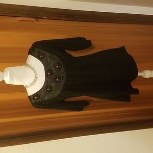 MISSES ME BLACK PLUS SIZE TOP